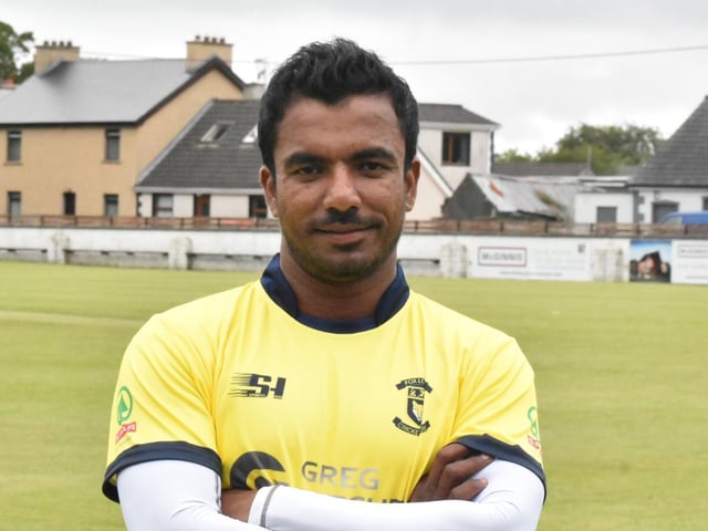 Geeth Kumara, 34, is a left-handed batsman and right-arm leg-spin bowler.