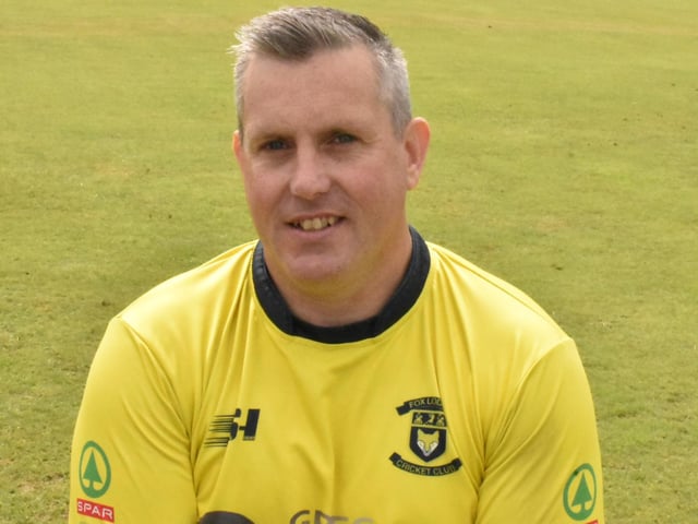 Jonny Robinson, 39, is a right-arm off-spin bowler and right-handed batsman.