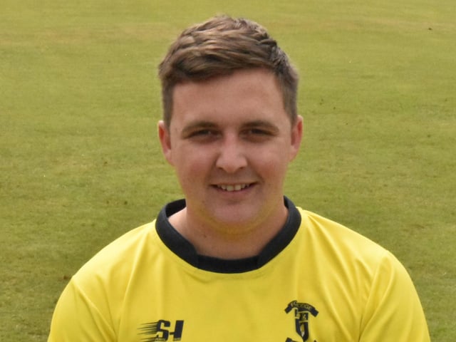 Jamie McIntyre, 23, is a right-arm seam-bowler and right-hand batsman