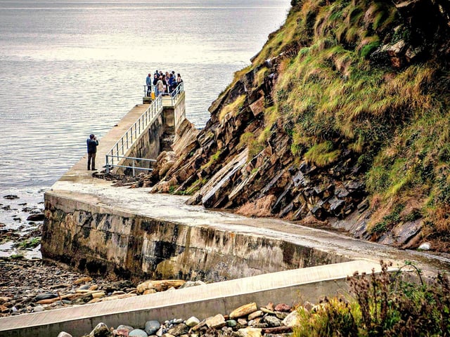 A view of the pier at Dunree