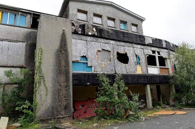 One of the buildings at the old Thornhill College site.
