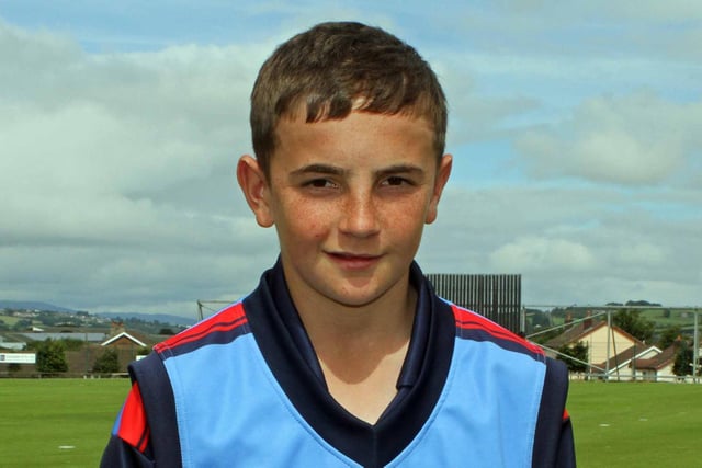 Charlie Simpson the teenager is a right-handed batsman and a right arm leg spin bowler.