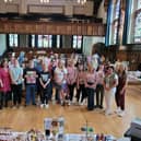 The business owners who had stalls at the Derry Business Collective Pop-up event on Saturday in the Guildhall.