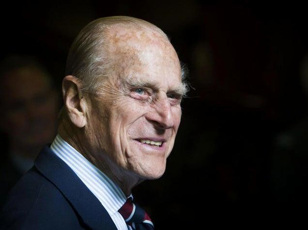The Duke of Edinburgh, Prince Philip who died this morning.