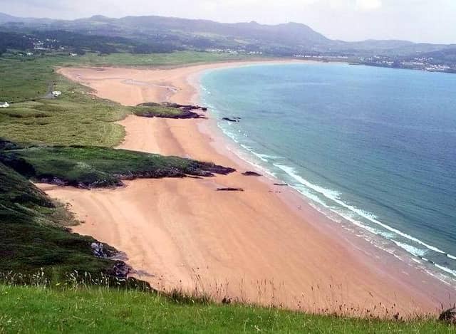 The stunning Ballymastocker bay