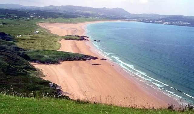 The stunning Ballymastocker bay