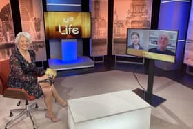Children in Crossfire founder Richard Moore and Saoirse Monica Jackson were interviewed for UTV Life by Pamela Ballantine.