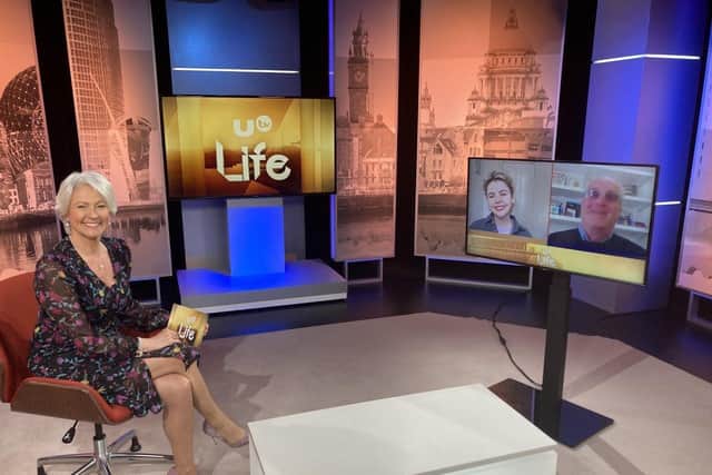 Children in Crossfire founder Richard Moore and Saoirse Monica Jackson were interviewed for UTV Life by Pamela Ballantine.
