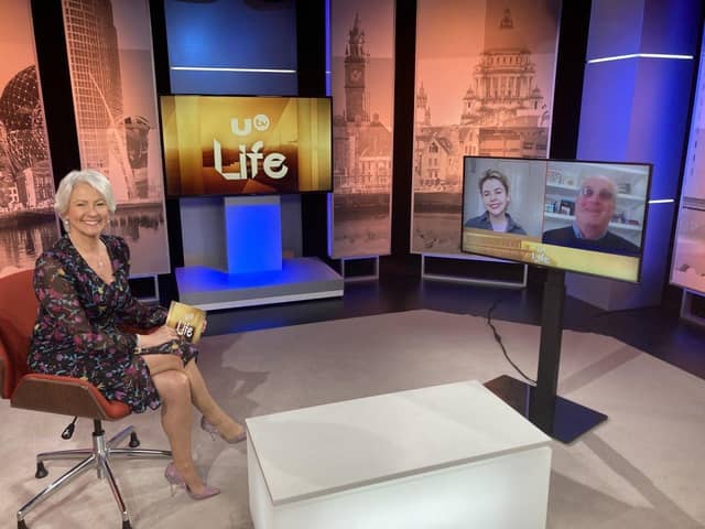 Children in Crossfire founder Richard Moore and Saoirse Monica Jackson were interviewed for UTV Life by Pamela Ballantine.