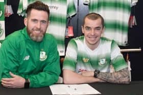 Sean Kavanagh pictured alongside Shamrock Rovers manager Stephen Bradley in 2018.