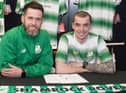 Sean Kavanagh pictured alongside Shamrock Rovers manager Stephen Bradley in 2018.