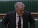 Brandon Lewis in the British House of Commons today.