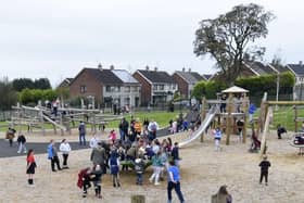 A view of the new Strathfoyle Peoples Play Park from the official opening back in 2017. DER4117-114KM