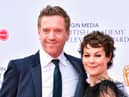 Helen McCrory and husband Damian Lewis - they were wed in 2007 and have a young son and daughter together.
