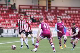 Derry City playmaker, Will Patching was awarded the man of the match accolade against Drogheda United on Friday night. (Picture by Kevin Moore.