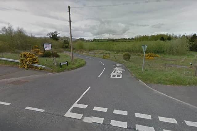 It was reported the driver of the SAAB failed to remain at the scene and made off at speed towards the Elagh Road following the incident.