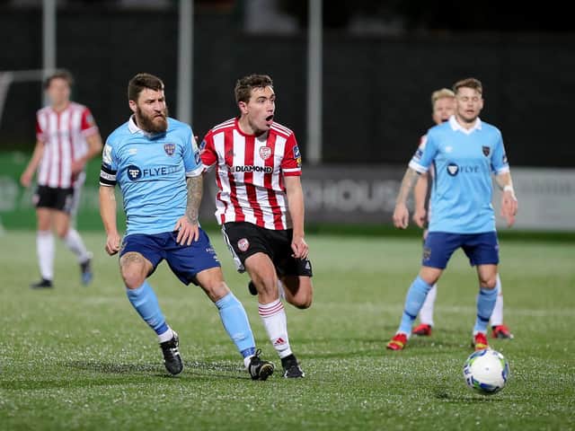 Joe Thomson hopes to be involved in the crunch clash with Dundalk at Brandywell.