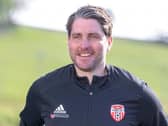 New Derry City manager Ruaidhri Higgins has been tipped for success at Brandywell.Photograph by JOE BOLAND.
