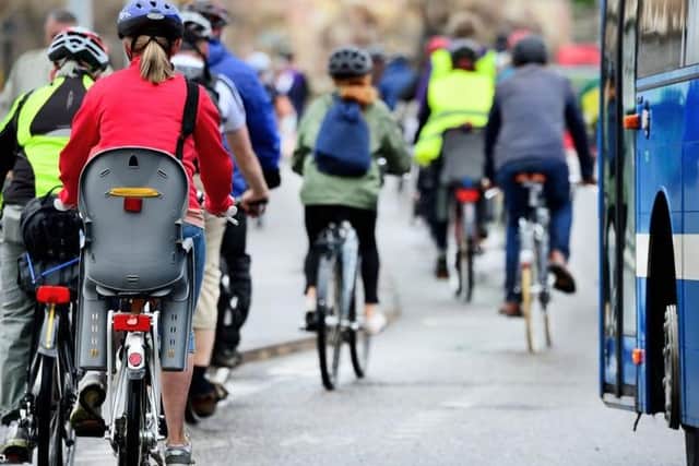Growing numbers of cyclists have been taking to the roads.