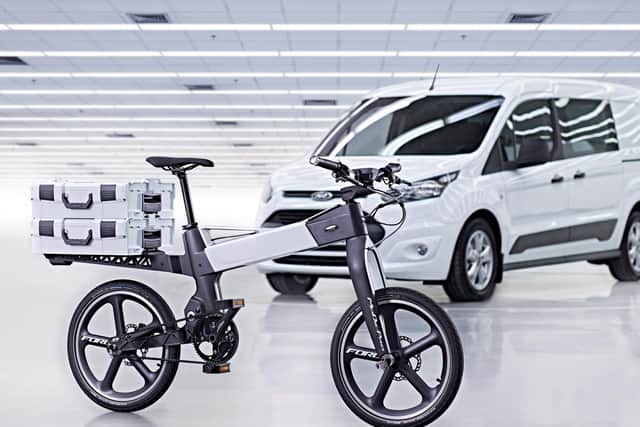 A Ford electric bike. e-bike sales doubled from January to October 2020.