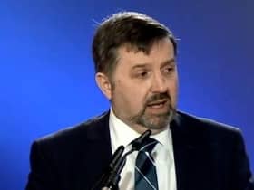 Health Minister Robin Swann