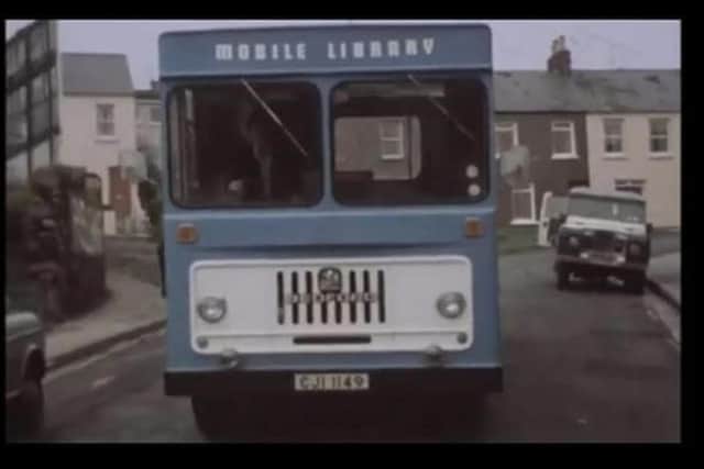 The mobile library John used to drive.