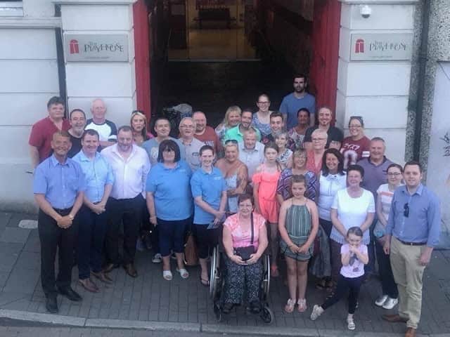 Local members and representatives at a previous meeting of Life After.