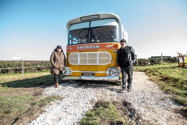 Johnny and Bev and the bus