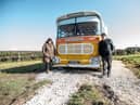 Johnny and Bev and the bus