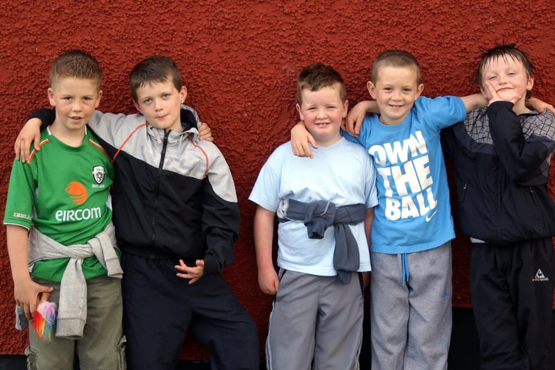 Best friends in Creggan, 2007.