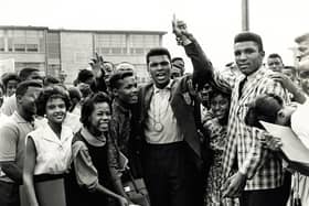 Muhammed Ali in Louisville, Kentucky