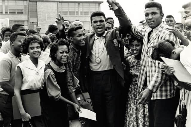 Muhammed Ali in Louisville, Kentucky