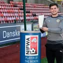 Cliftonville striker Michael McCrudden was the Danske Bank player of the month for April. Picture by Stephen Hamilton/Presseye