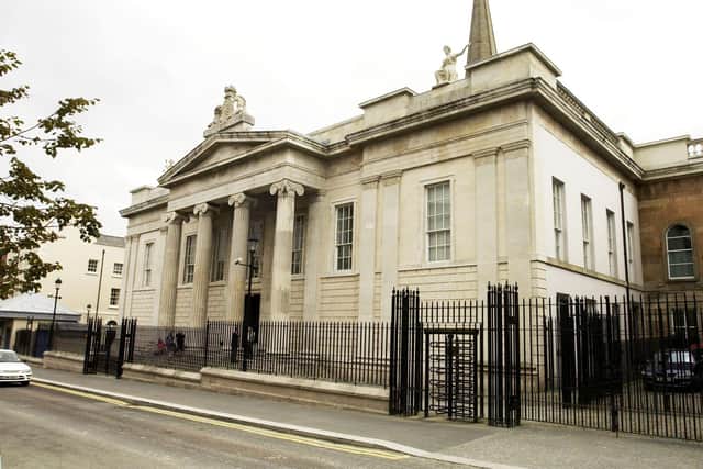 The courthouse at Bishop Street, Derry.