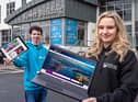 Performing Arts student Conaill Long and Health Science student Amy Hutcheon
log on to NWRC’s new website at www.nwrc.ac.uk