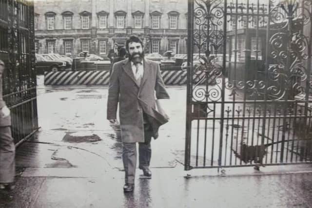 The late Councillor Eddie Fullerton.