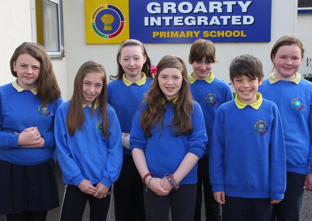 Groarty Primary School P7 leavers. INLS 2511-503MT.