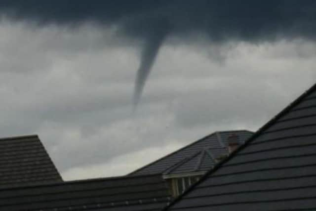 Isolated brief tornadoes, heavy rain, hail up to 10 to 15mm in diameter and cloud-to-ground (CG) lightning, has been forecast.