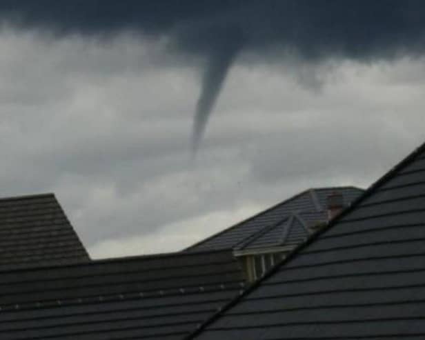 Isolated brief tornadoes, heavy rain, hail up to 10 to 15mm in diameter and cloud-to-ground (CG) lightning, has been forecast.