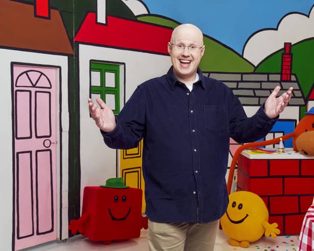 Presenter and super fan, writer, actor and comedian Matt Lucas