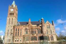 The Guildhall. The seat of Derry City and Strabane District Council.