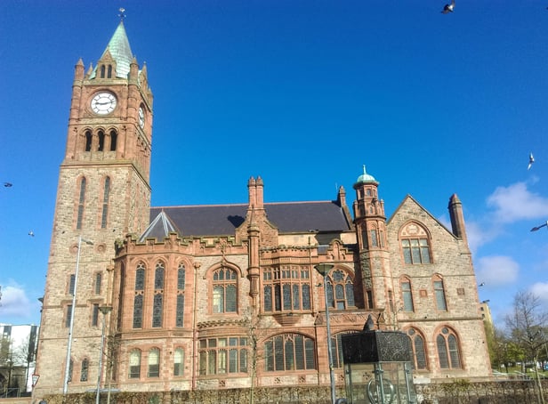 The Guildhall. The seat of Derry City and Strabane District Council.