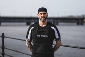 Gary Rutherford will be running five marathons in five days while wearing a 22lb weighted vest as part of the 'No Shame' campaign