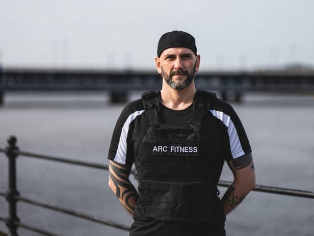 Gary Rutherford will be running five marathons in five days while wearing a 22lb weighted vest as part of the 'No Shame' campaign