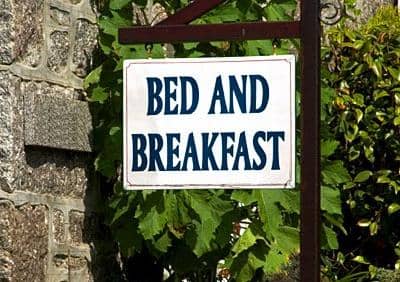 B&B manager Stephen Harkin says demand has been high.