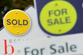 File photo dated 14/10/14 of sold and for sale signs. House prices across the UK are expected to increase by 4 percent this year, according to a property group's forecasts. Issue date: Tuesday March 9, 2021.