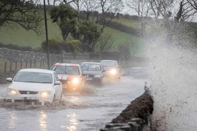 Heavy rain and winds battered the Ards Peninsula in February this year. (Photo: McAuley Multimedia)
