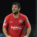 David McDaid hopes to add an Irish Cup medal alongside his FAI Cup medal, which he won with Derry City in 2012, when Larne face Linfield tonight in the showpiece final at Mourneview Park. Picture by Stephen Hamilton/INPHO