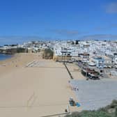 Albufeira in Portugal is popular with local holidaymakers	.