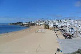 Albufeira in Portugal is popular with local holidaymakers	.